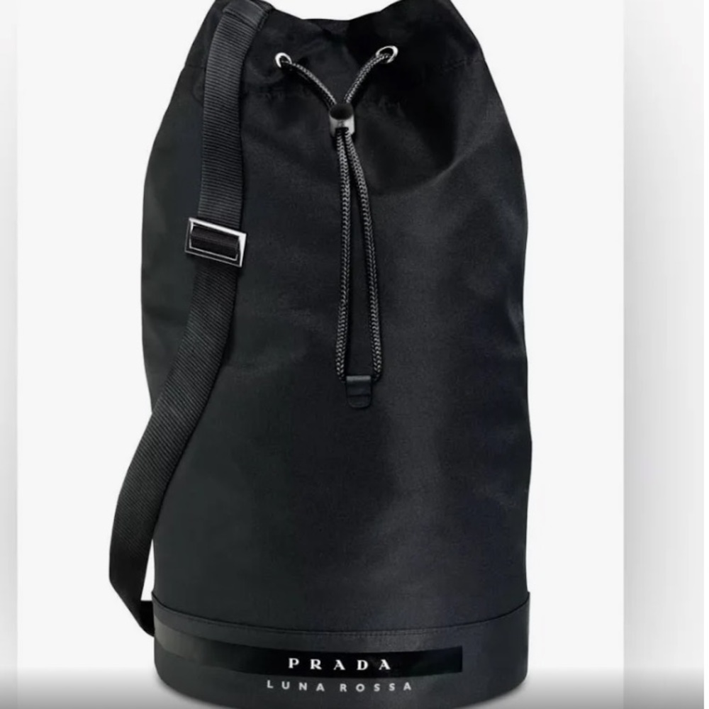 Prada Luna Rosas duffle